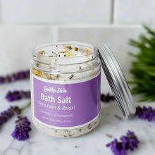 Load image into Gallery viewer, Lavender and Chamomile Bath Salt
